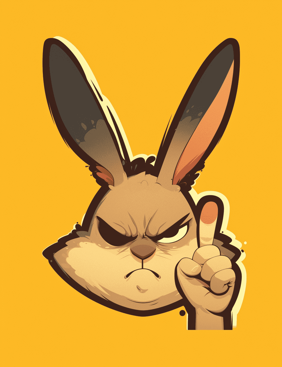 Street Bunny Rhythm original repeating artwork