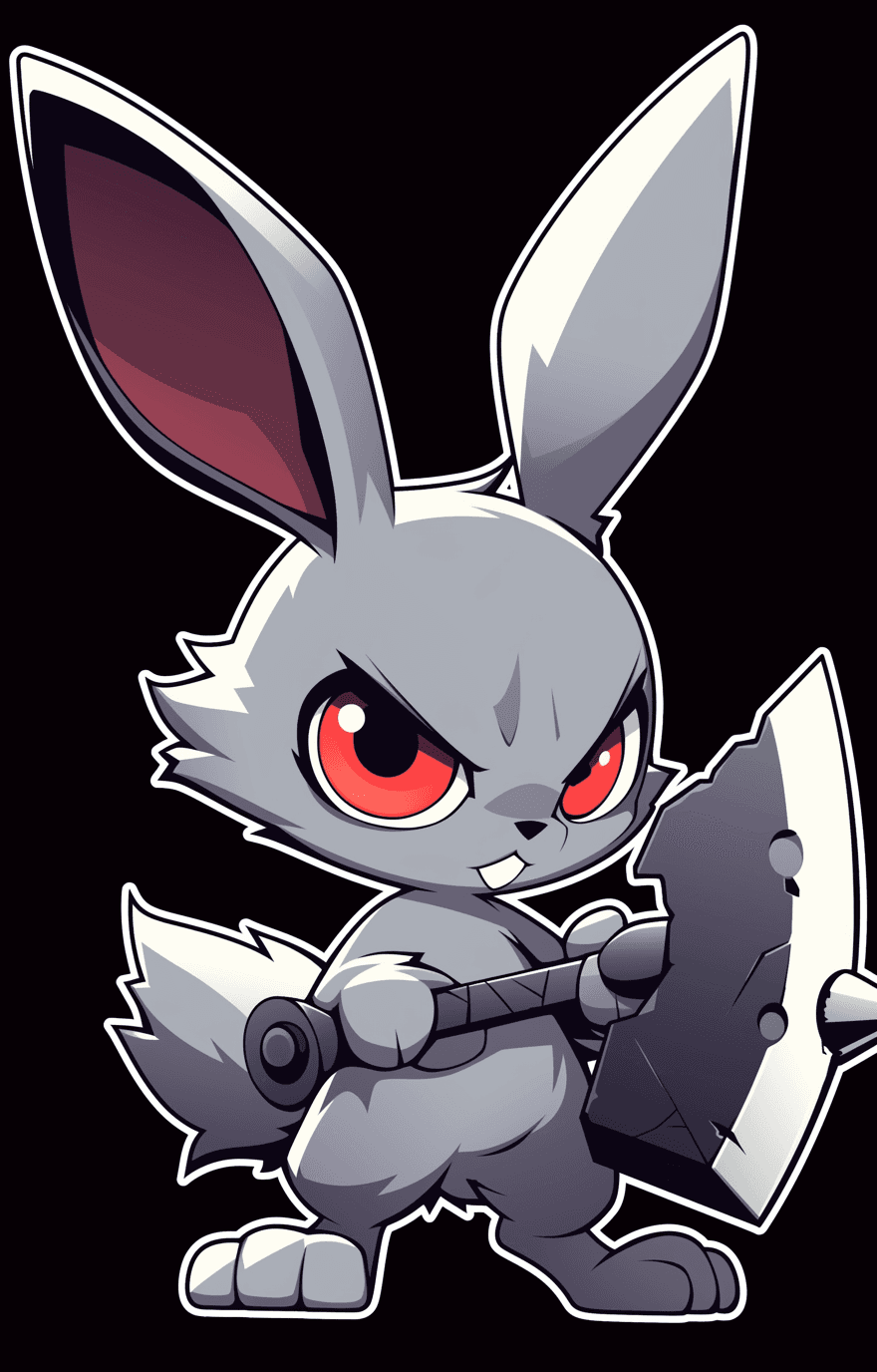 Street Bunny Shine original repeating artwork