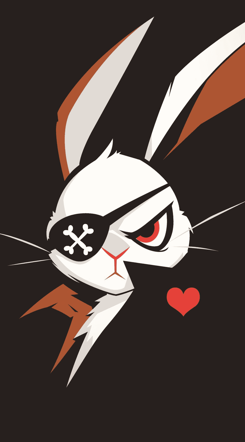 Street Bunny Festival original repeating artwork