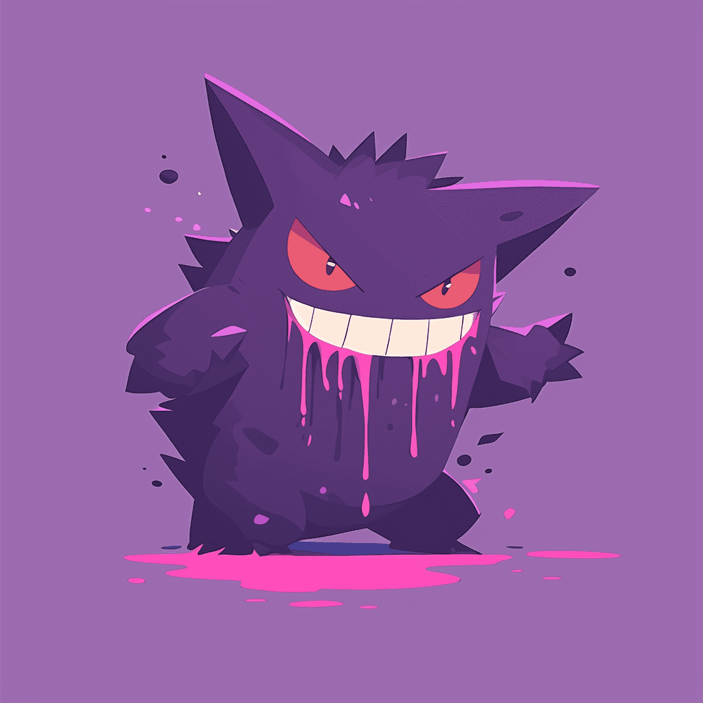 Street Monster Flip original repeating artwork