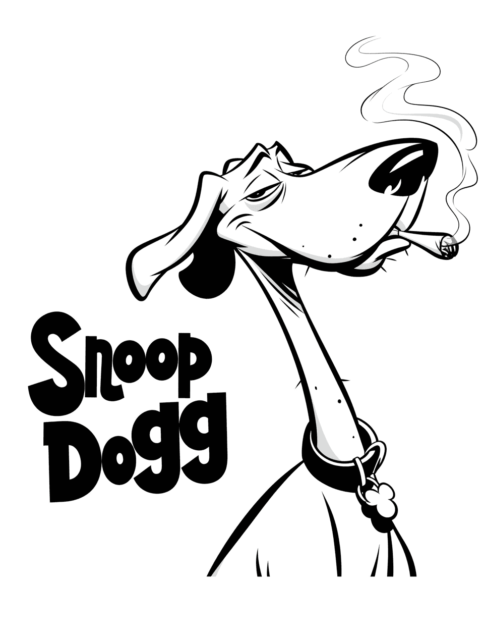 Street Puppy Party original repeating artwork
