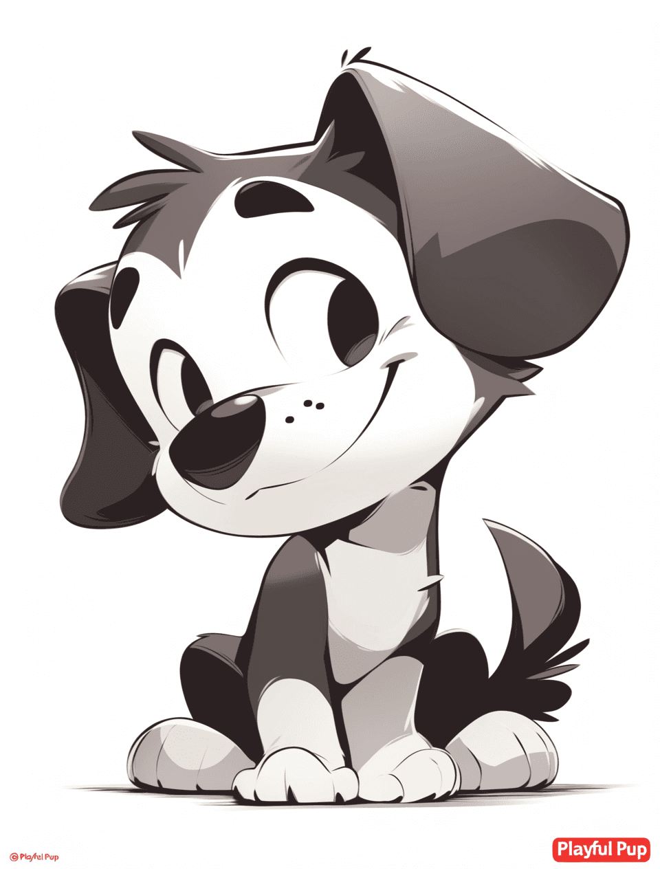 Street Puppy Pals original repeating artwork