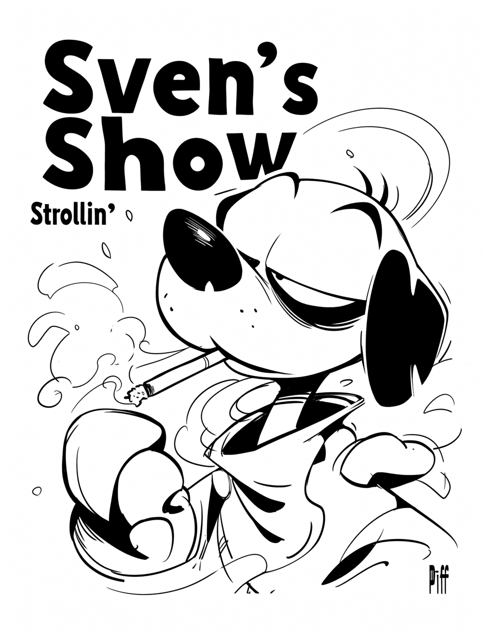 Street Puppy Team original repeating artwork