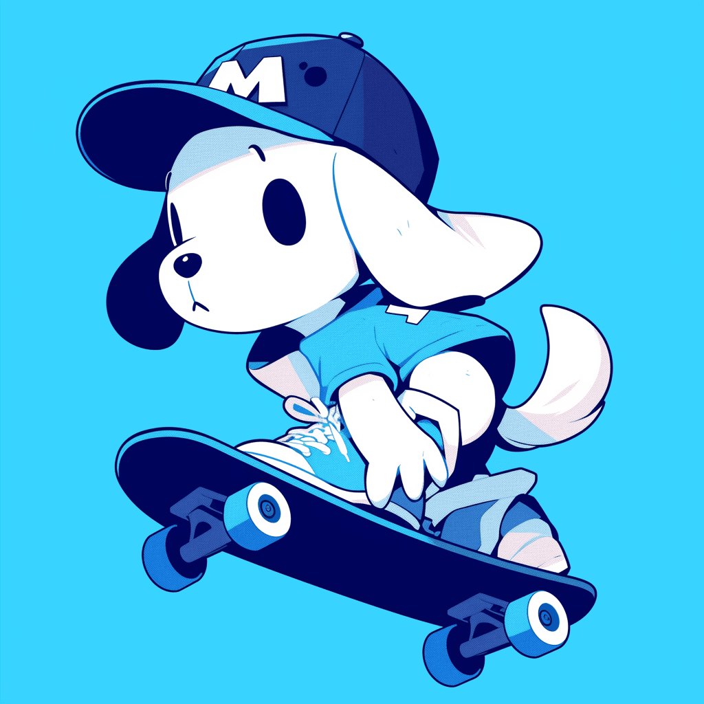 Street Puppy Gang original repeating artwork
