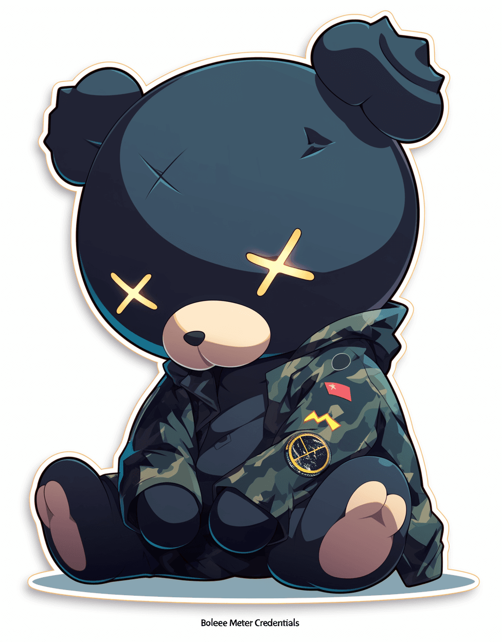 Street Bear Show original repeating artwork