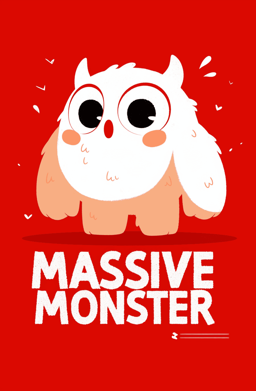 Street Monster Collective original repeating artwork