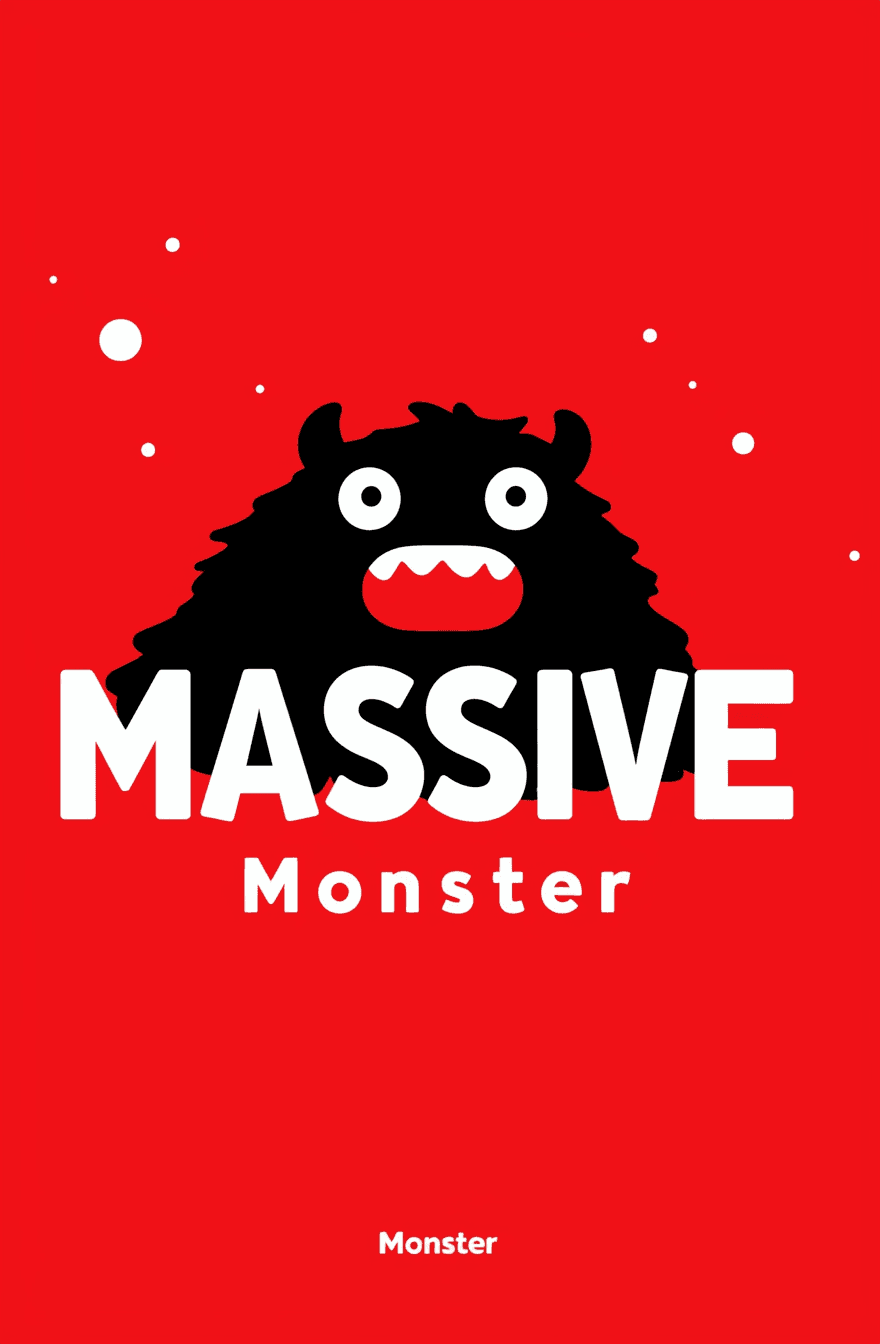 Street Monster Parade original repeating artwork