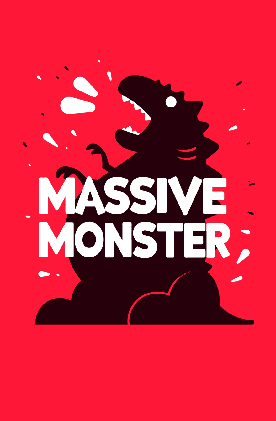 Street Monster Jam original repeating artwork