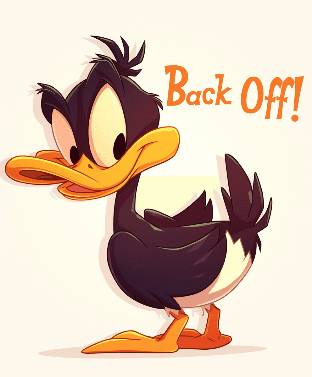 Street Duck Party original repeating artwork