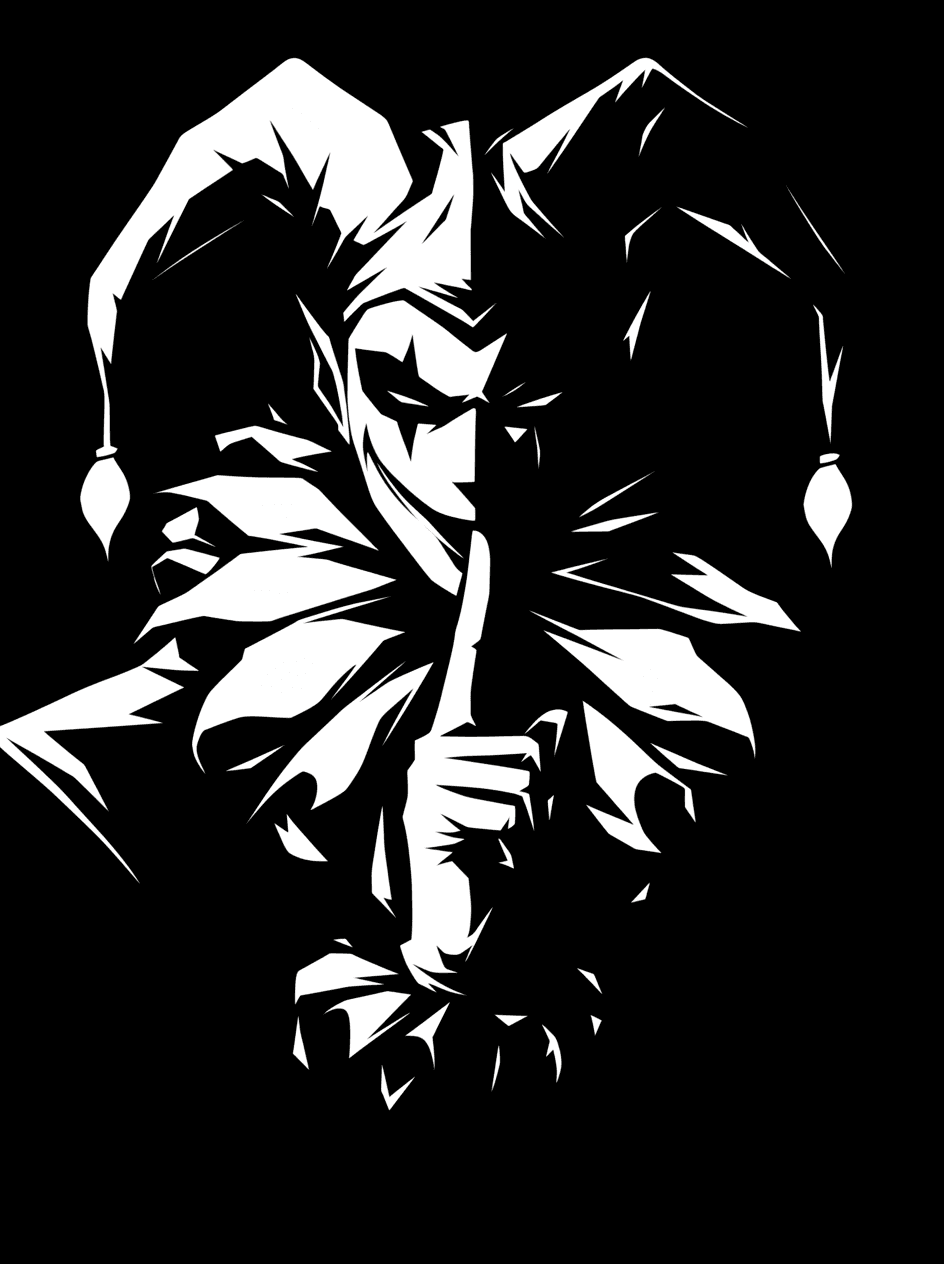 Street Clown original repeating artwork