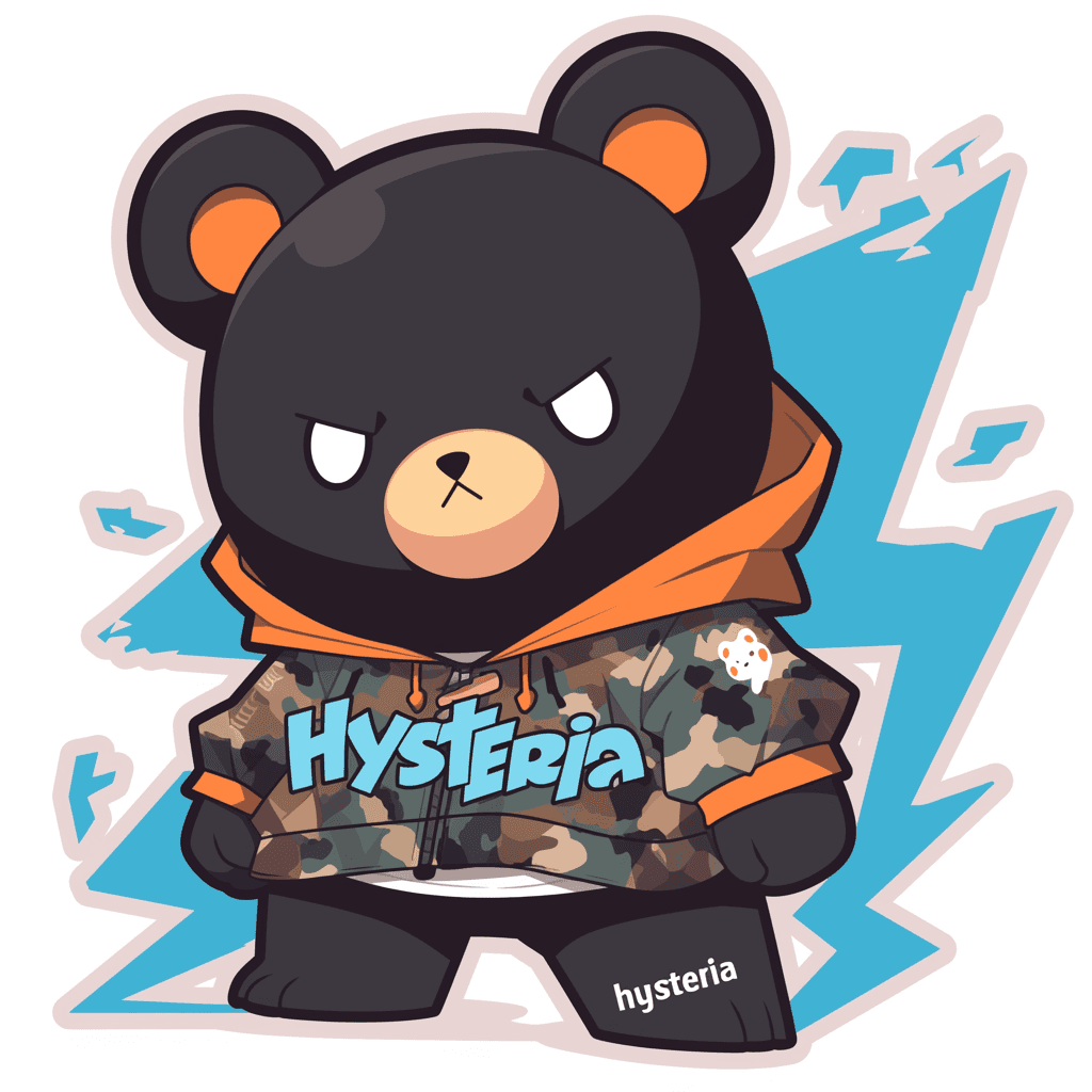 Street Bear Tone original repeating artwork