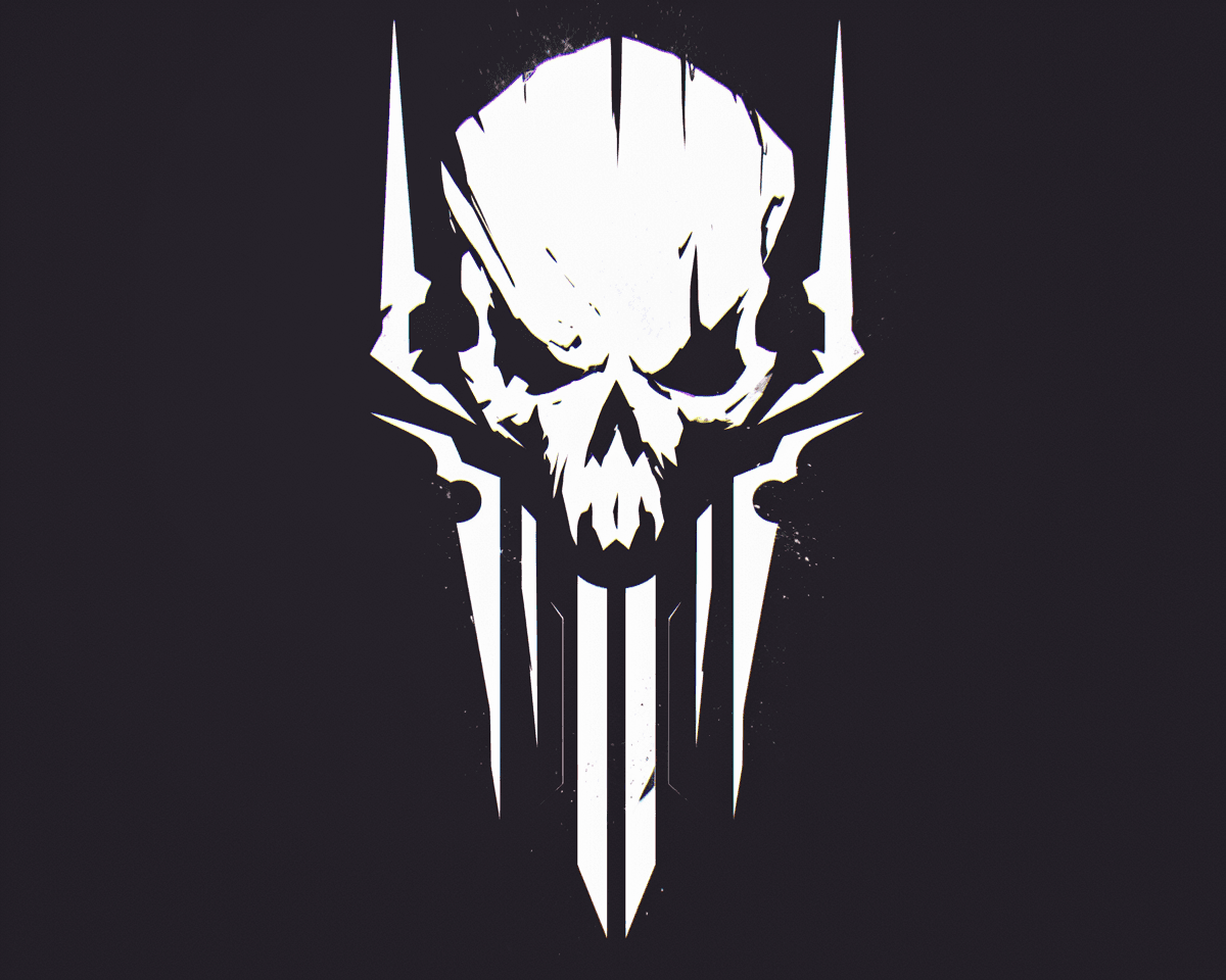Street Skull Sprint original repeating artwork