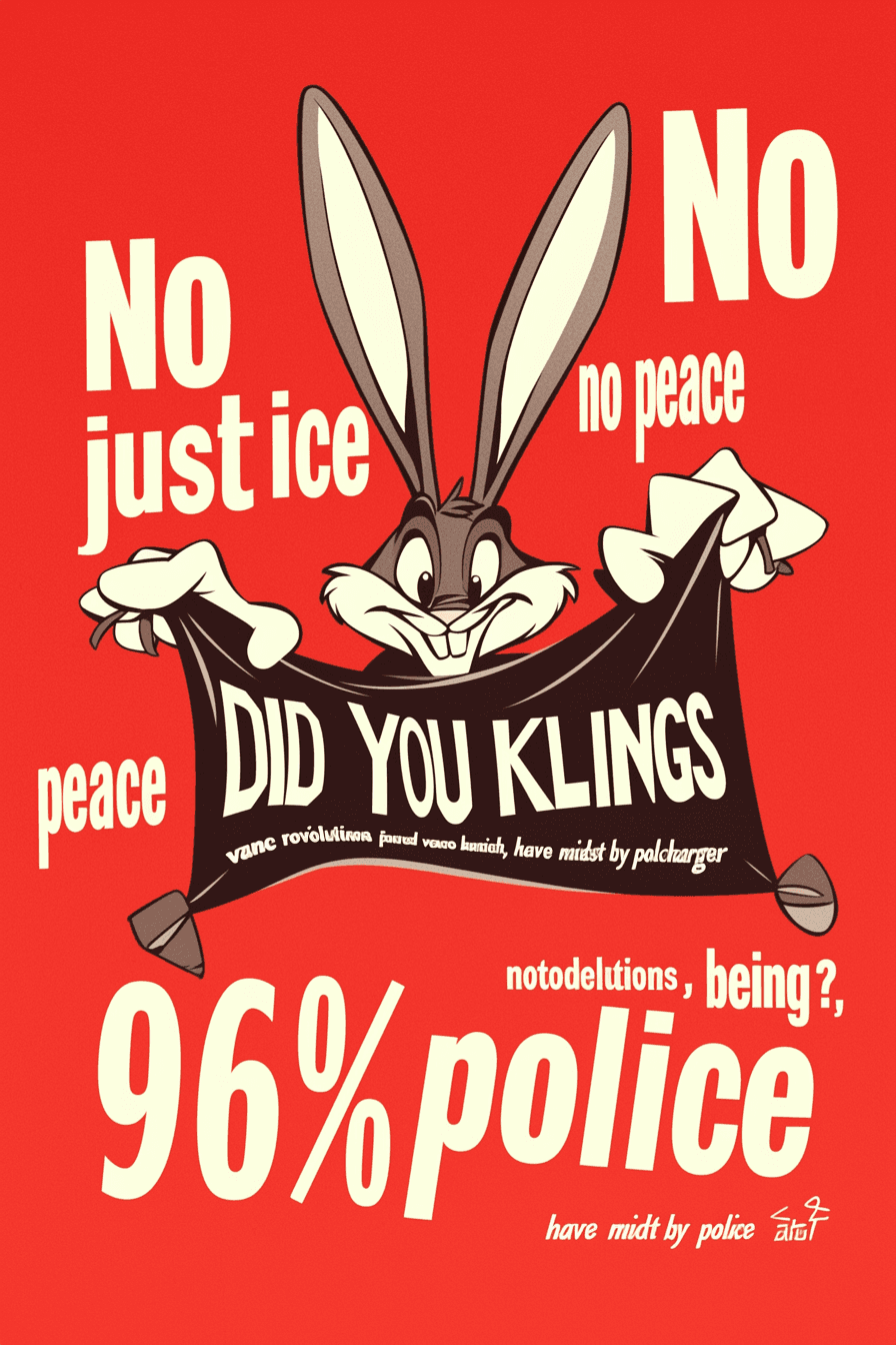 Street Bunny Tone original repeating artwork