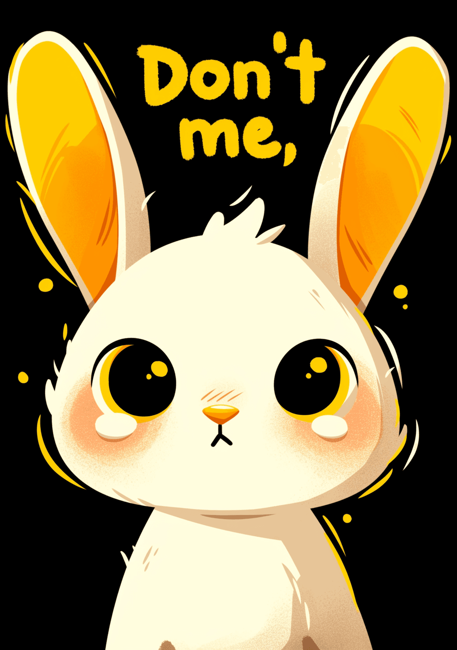 Street Bunny Duo original repeating artwork