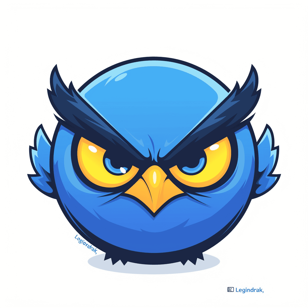 Street Bird original repeating artwork