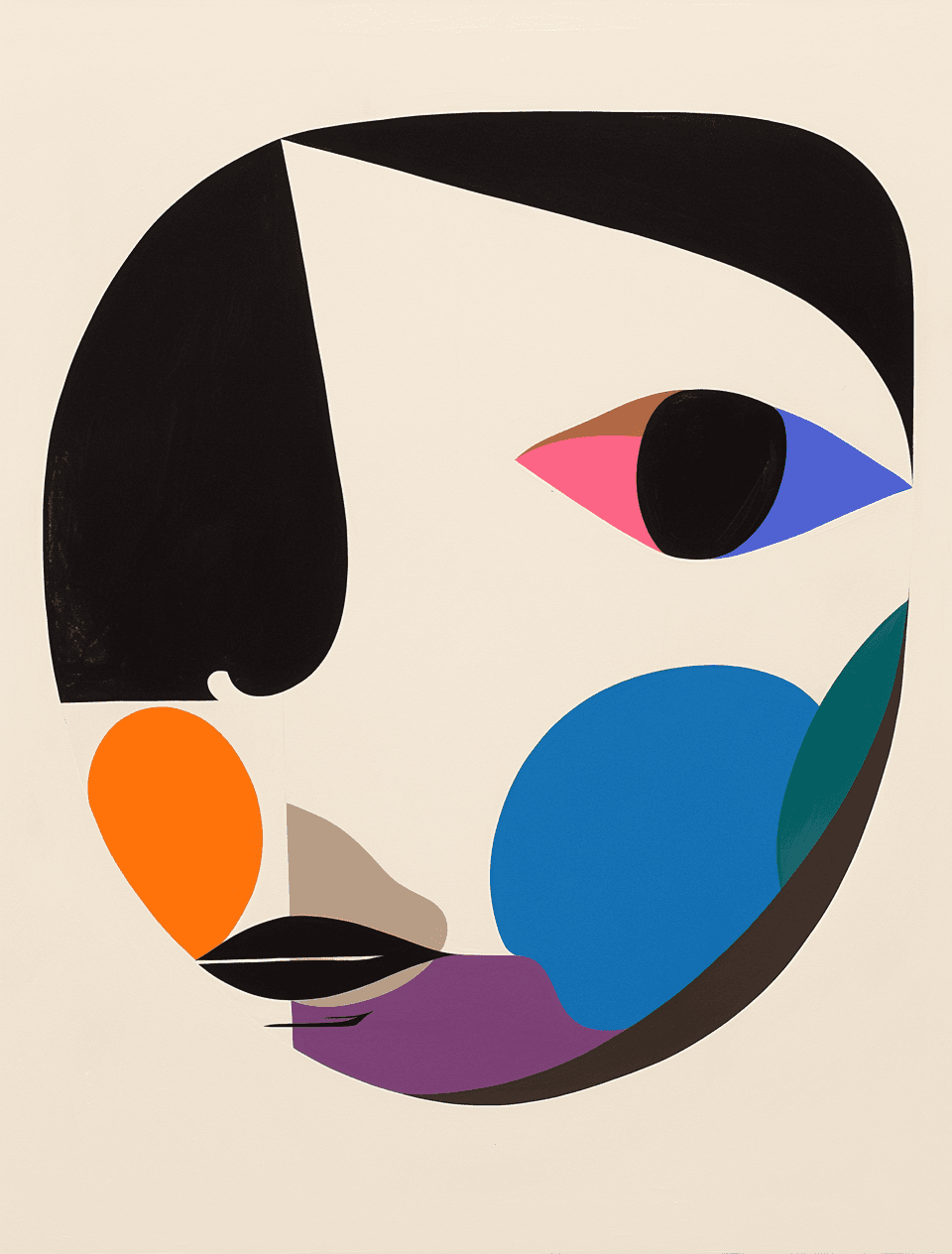 Abstract Design Bounce original repeating artwork