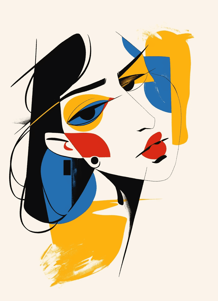 Abstract Design Mark original repeating artwork