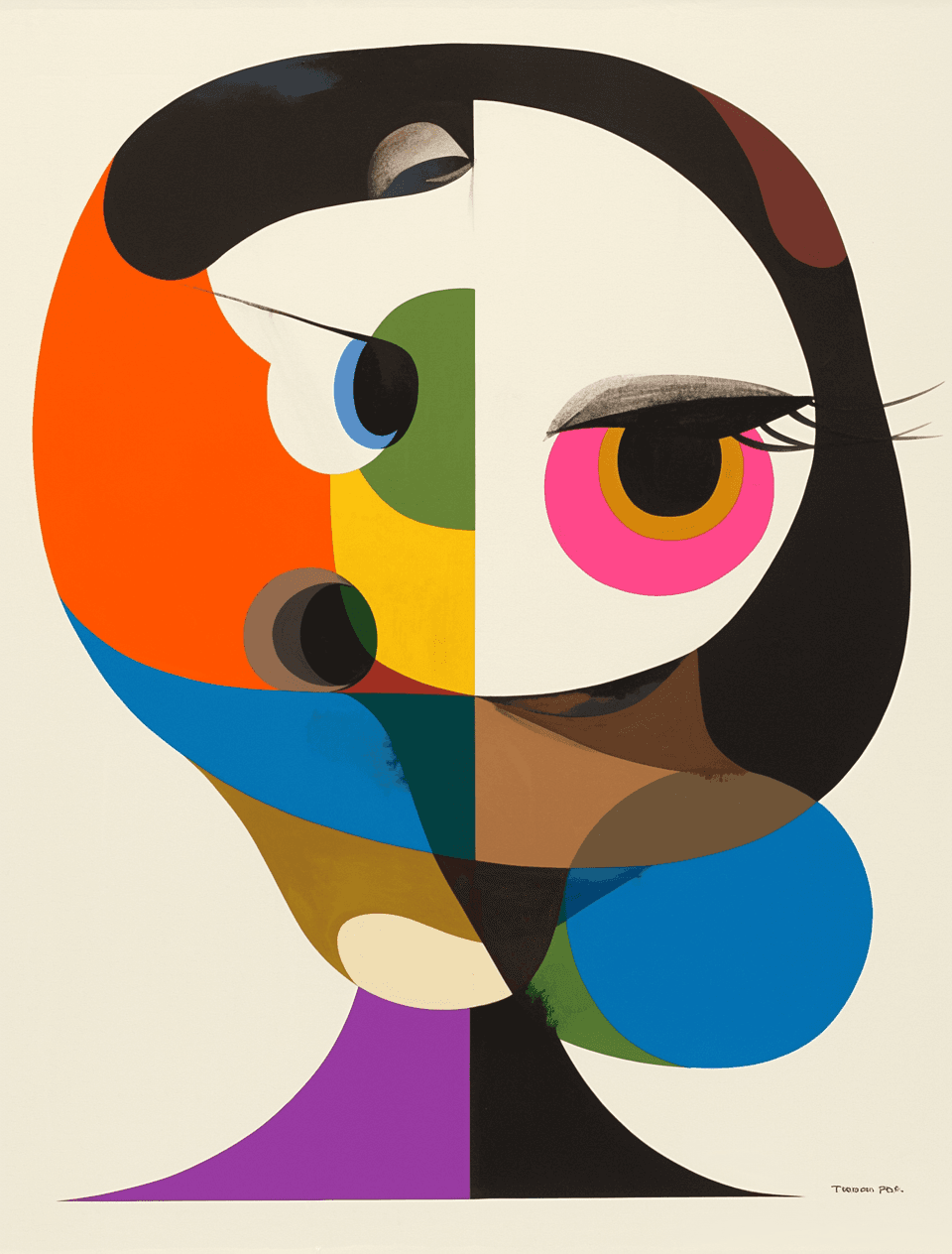 Abstract Design 108 original repeating artwork