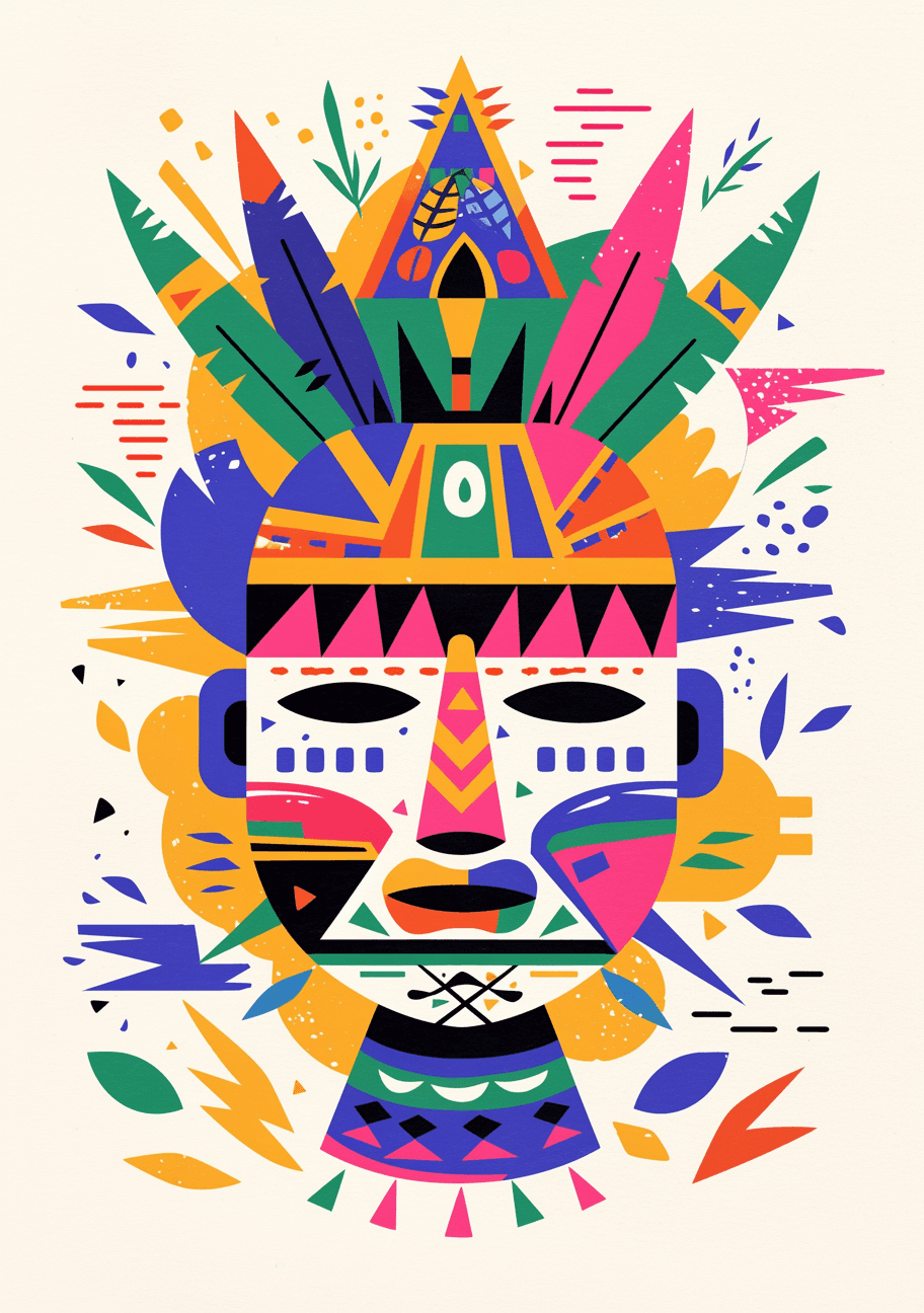Abstract Design 050 original repeating artwork
