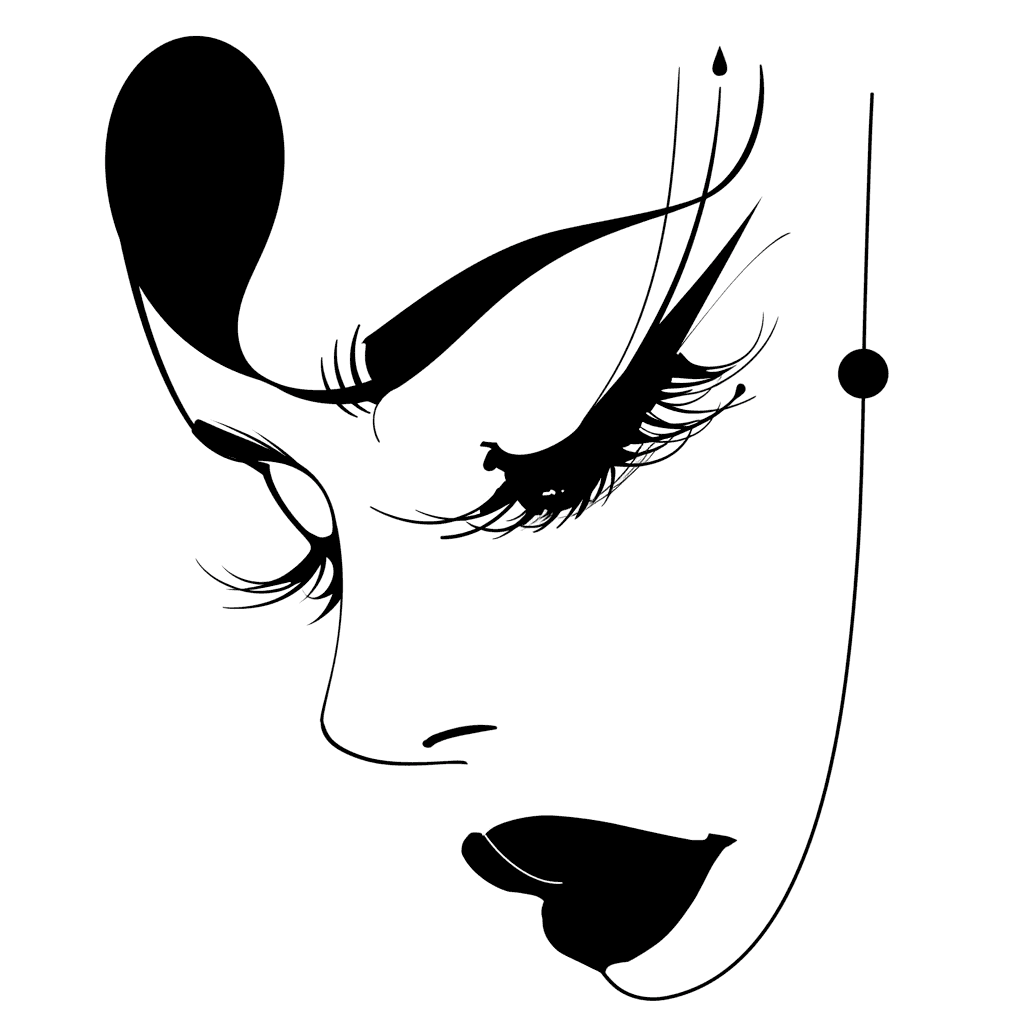 Face Spring original repeating artwork