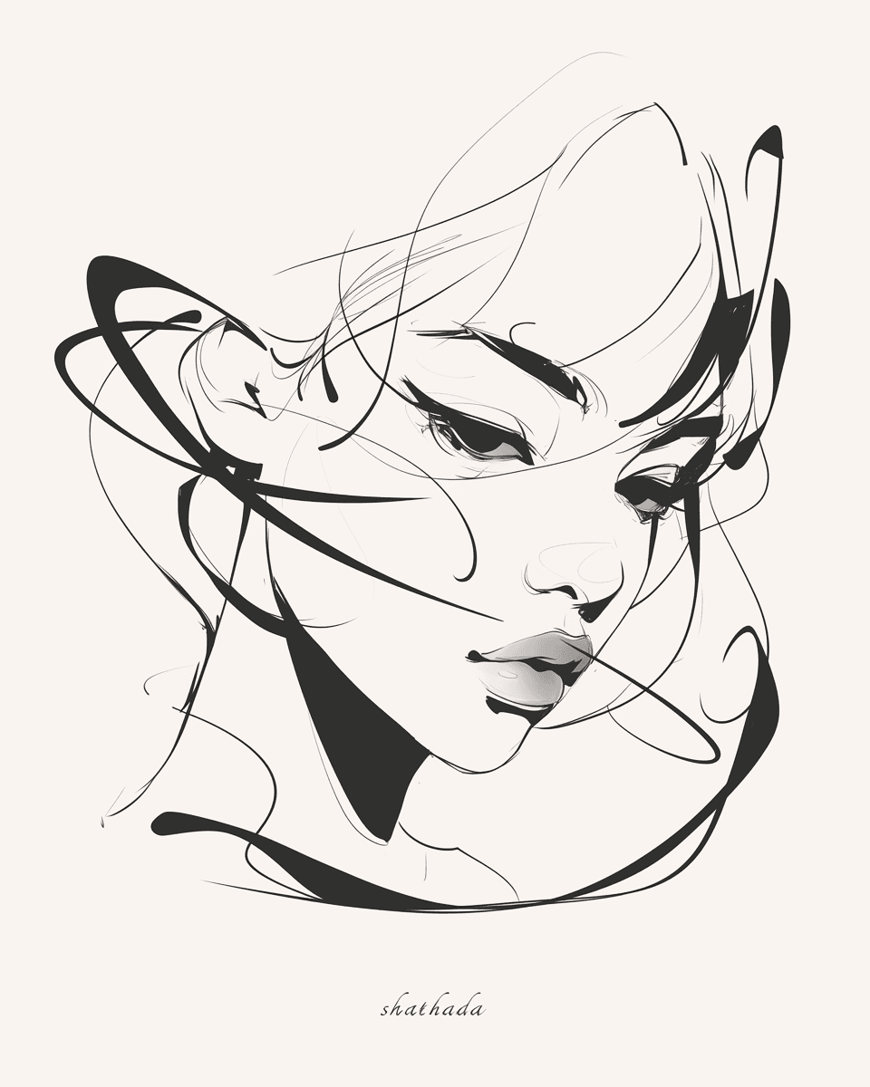 Face Glide original repeating artwork
