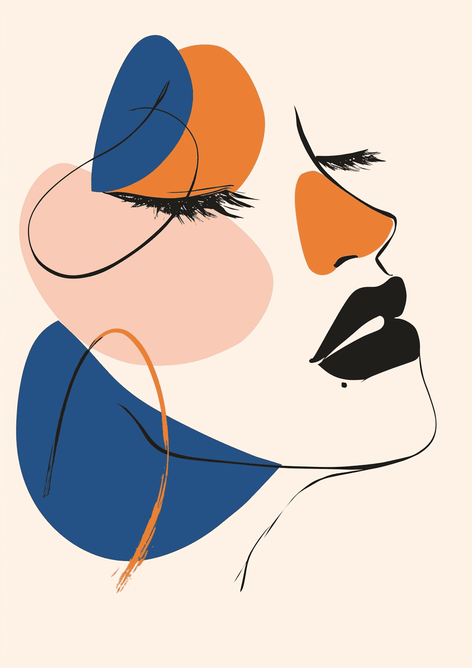 Abstract Design Glide original repeating artwork