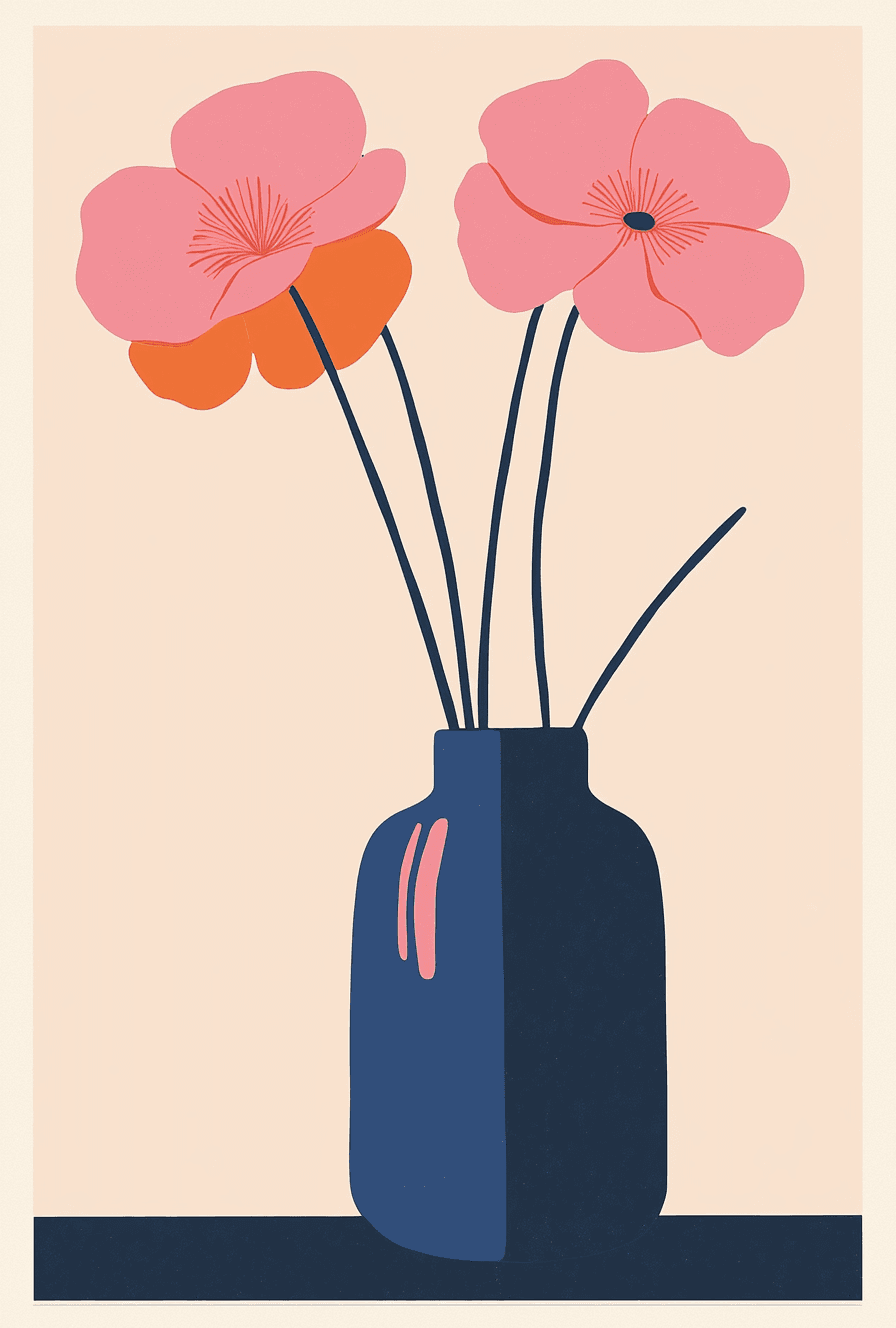 Vase Tone original repeating artwork