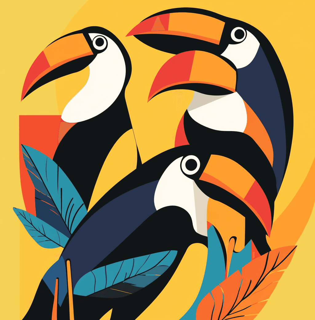Animals 053 original repeating artwork