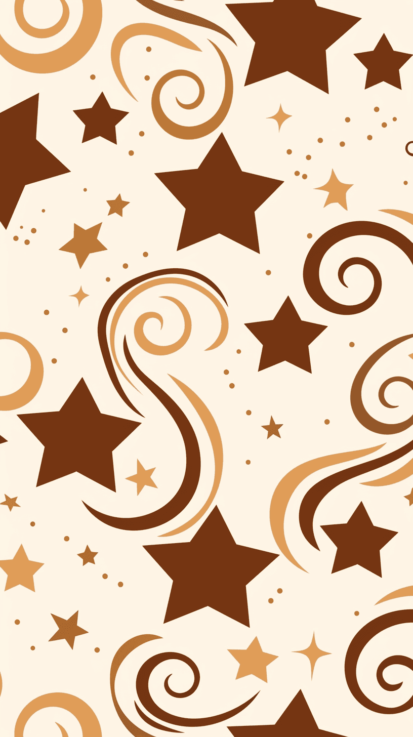 Retro Star Tribe original repeating artwork