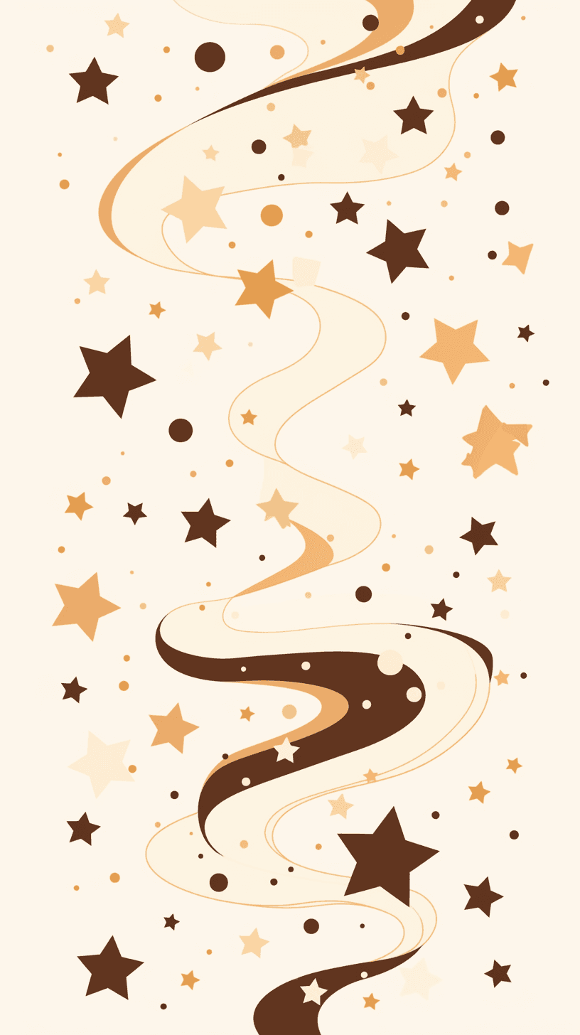 Retro Star Crew original repeating artwork