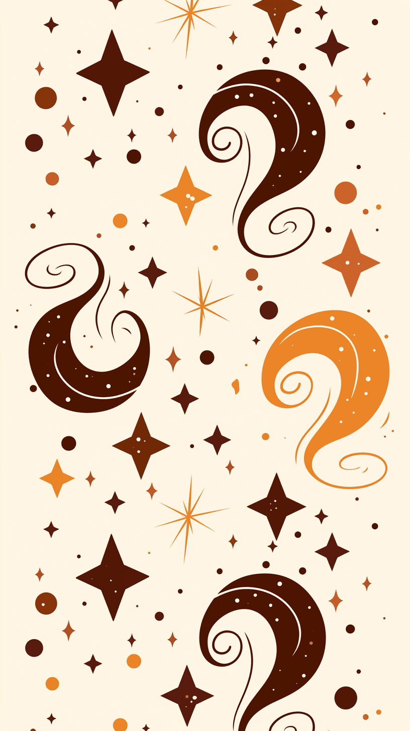 Retro Star Party original repeating artwork