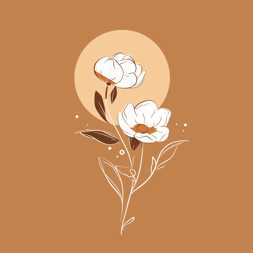 Retro Bloom Collective original repeating artwork