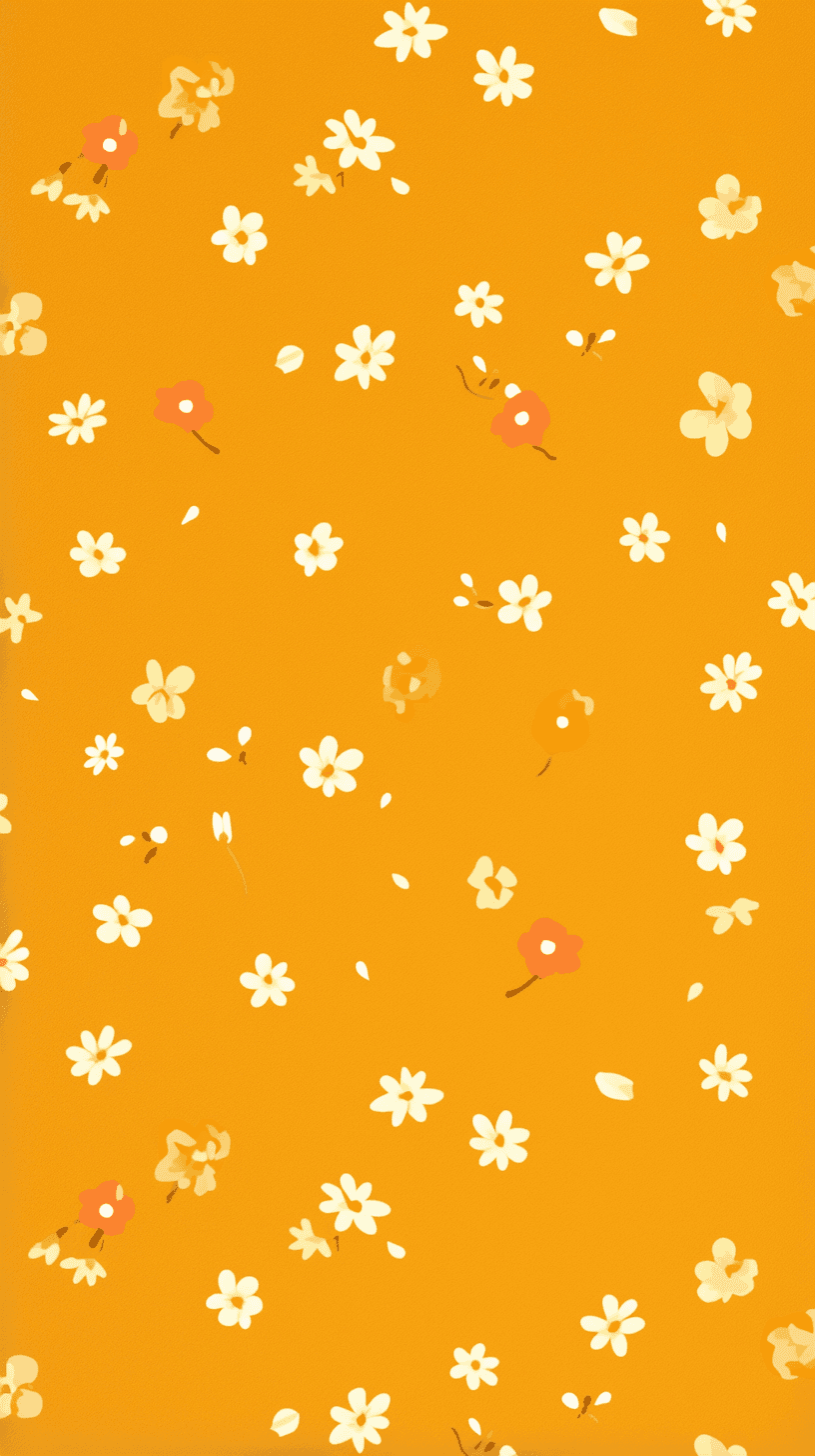 Retro Bloom Bop original repeating artwork