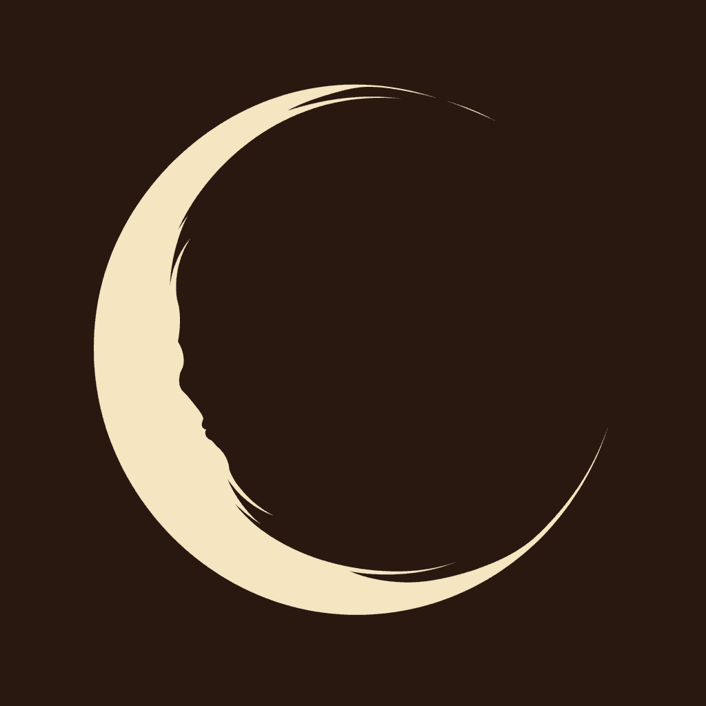 Retro Moon Parade original repeating artwork