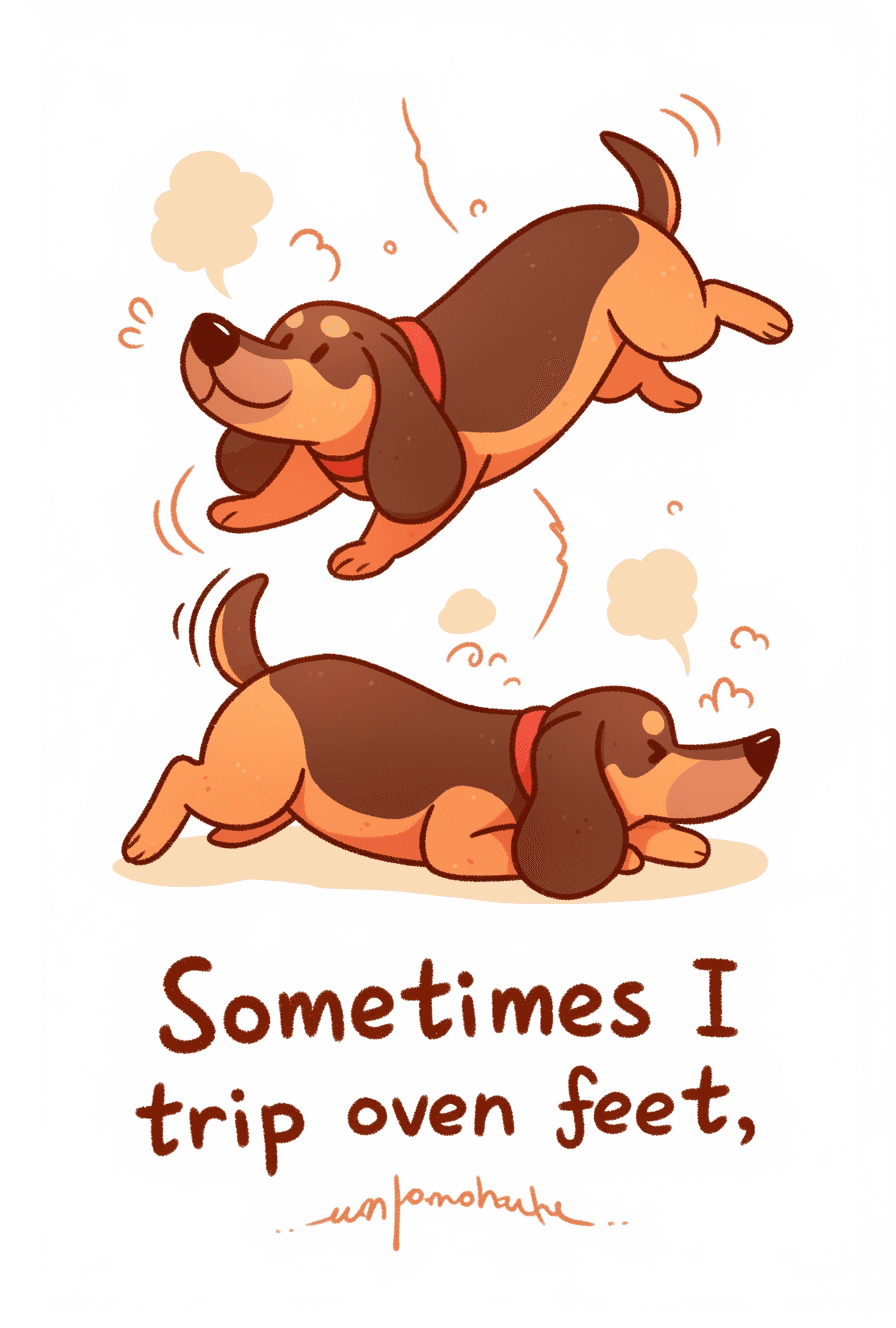 Retro Puppy Squad original repeating artwork