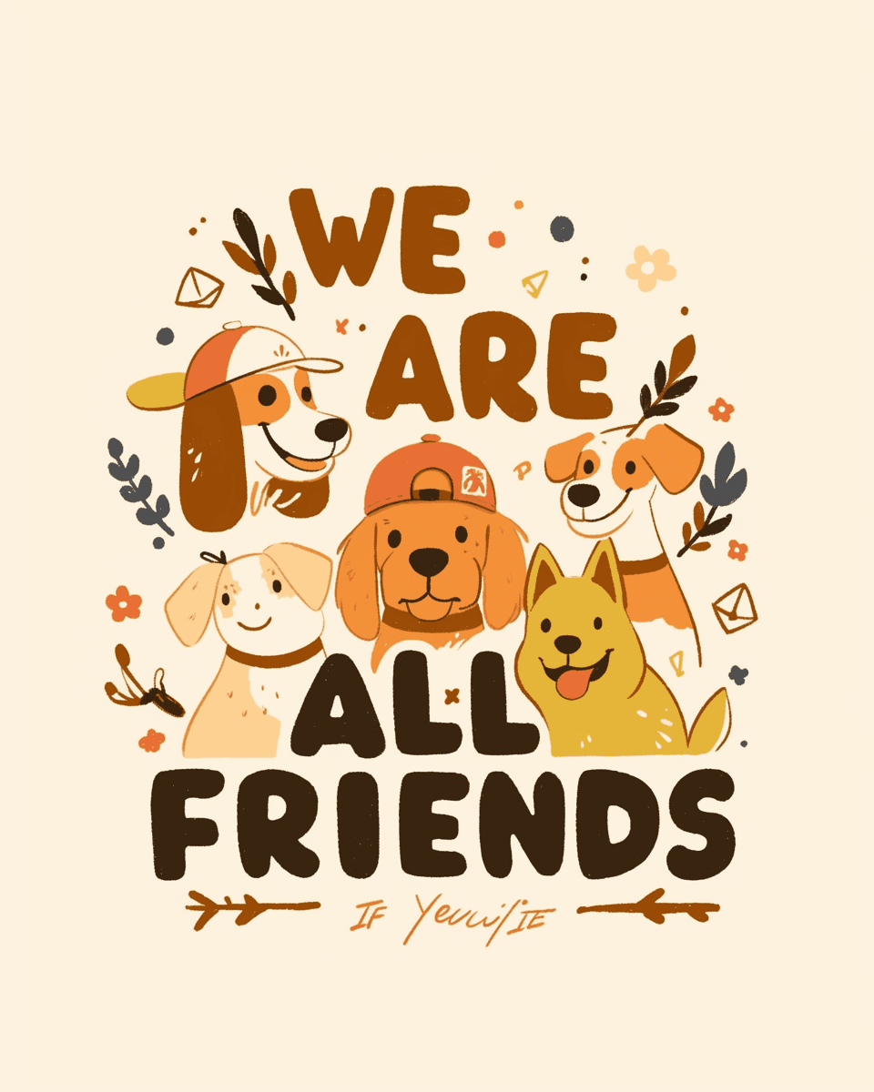 Retro Animals Collective original repeating artwork