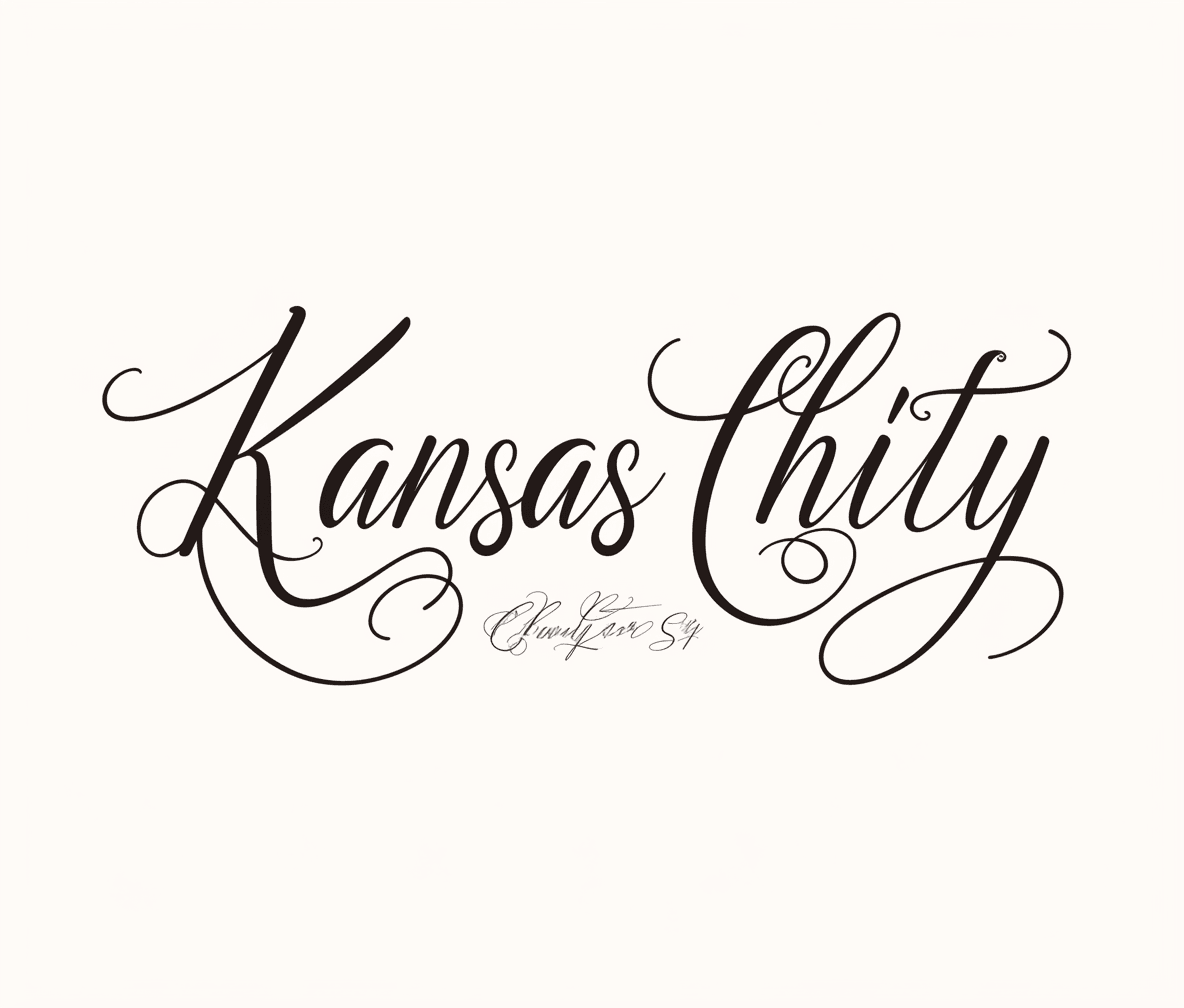 Retro Letter Bold original repeating artwork