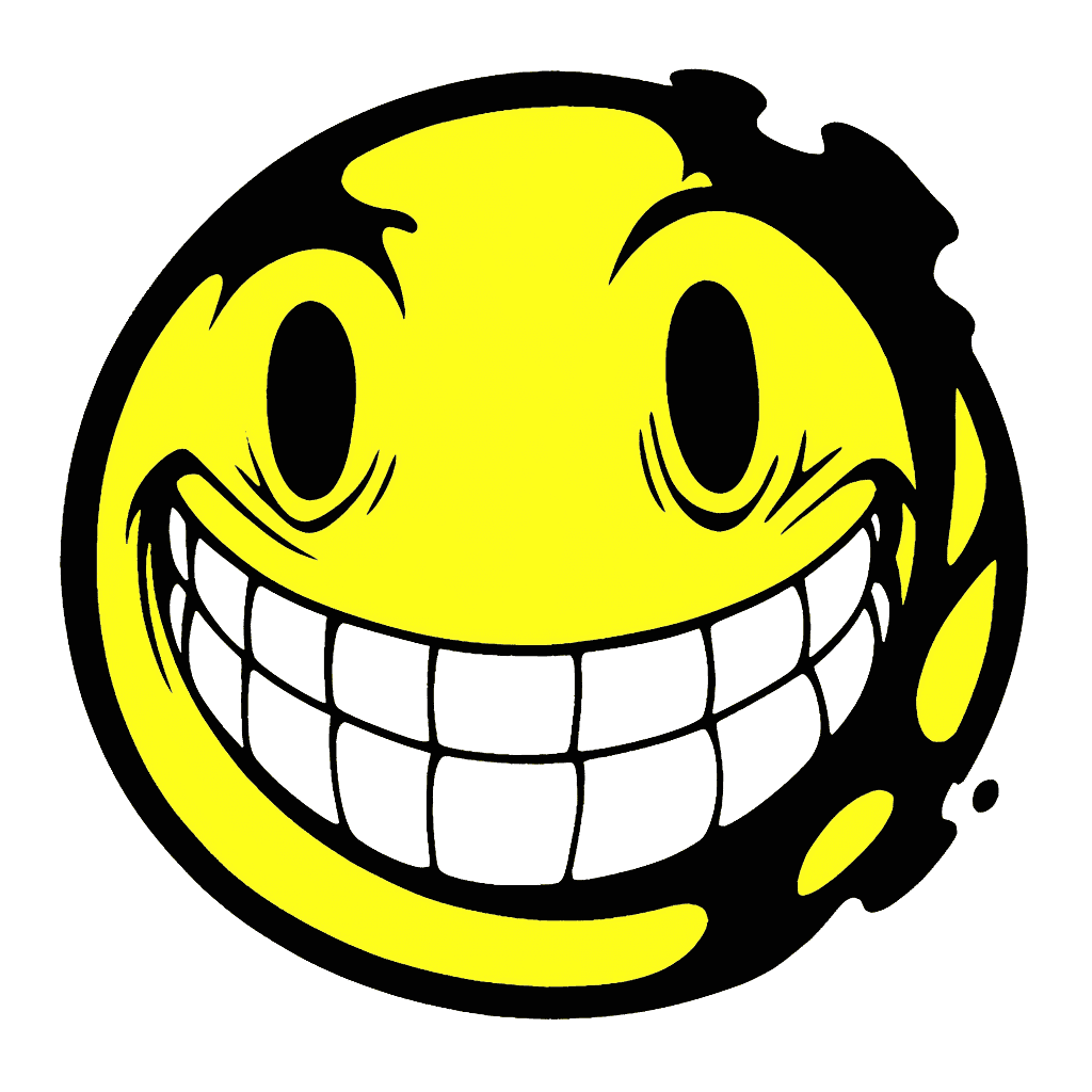 Smiley Party original repeating artwork