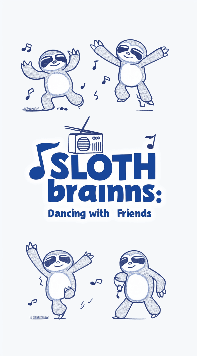 Dancing Team original repeating artwork