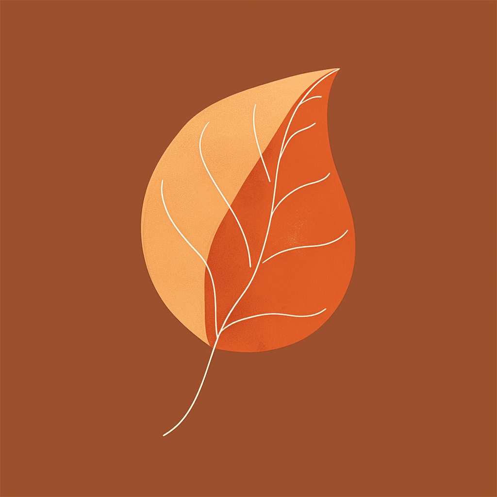 Retro Leaves Carnival original repeating artwork