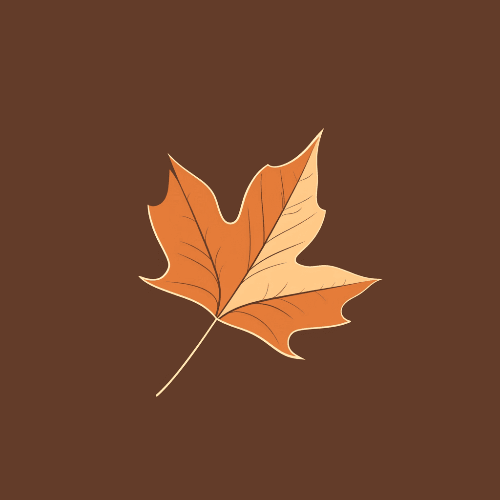 Retro Leaves Gang original repeating artwork