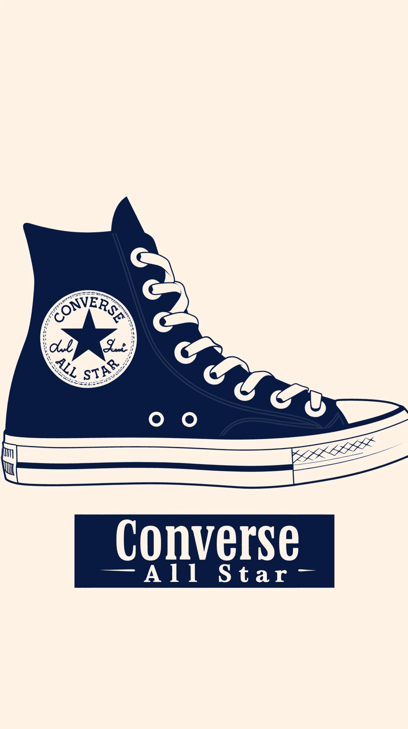 Retro Shoe Squad original repeating artwork