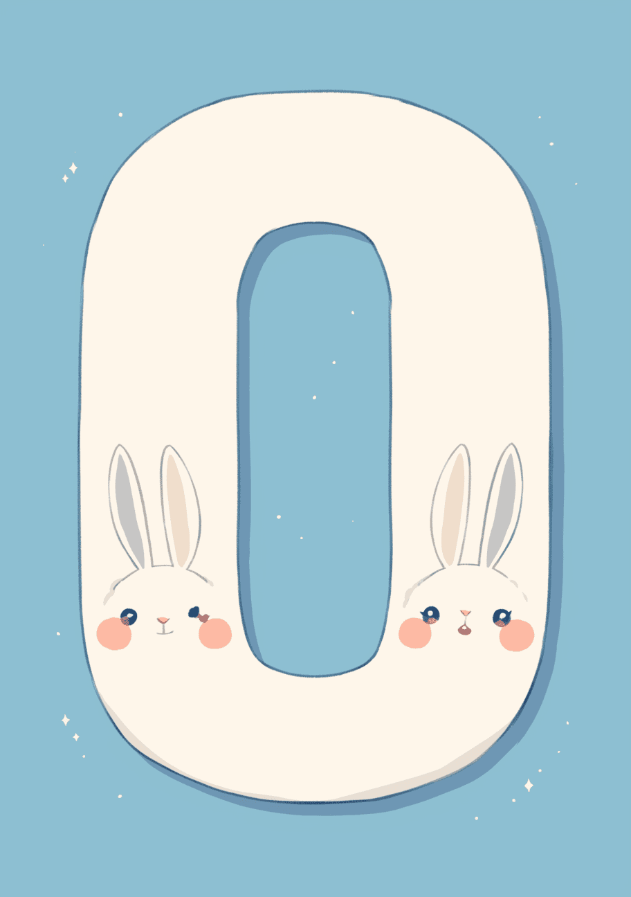 Animal Number Tribe original repeating artwork