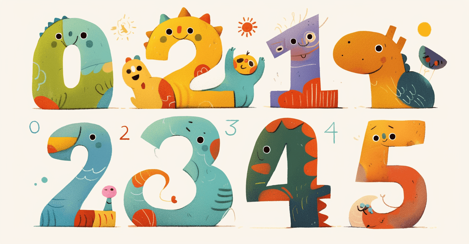 Animal Number 181 original repeating artwork