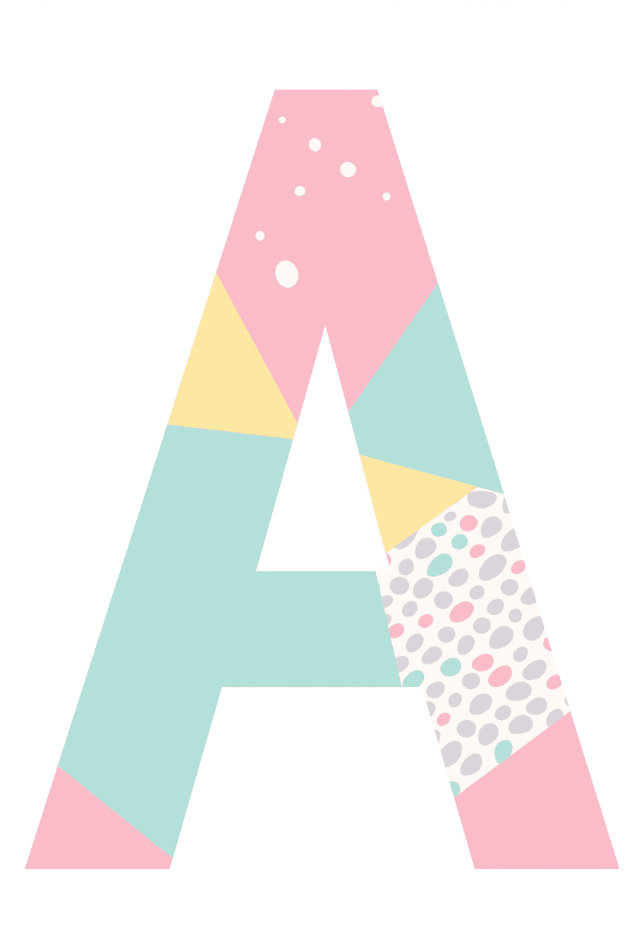 Letter 236 original repeating artwork