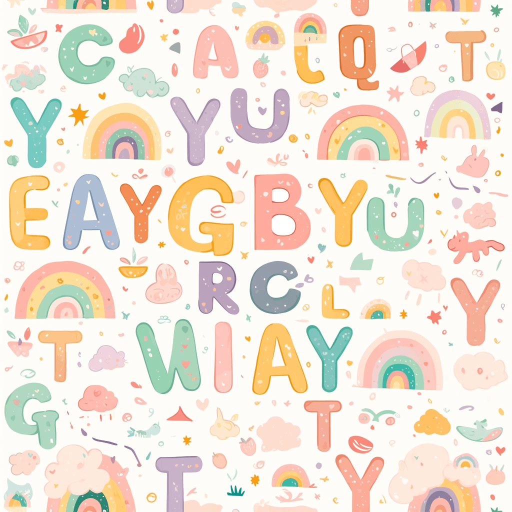Letter 226 original repeating artwork