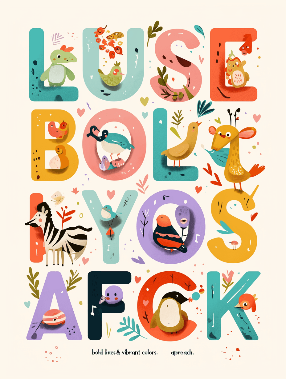 Animals Echo original repeating artwork