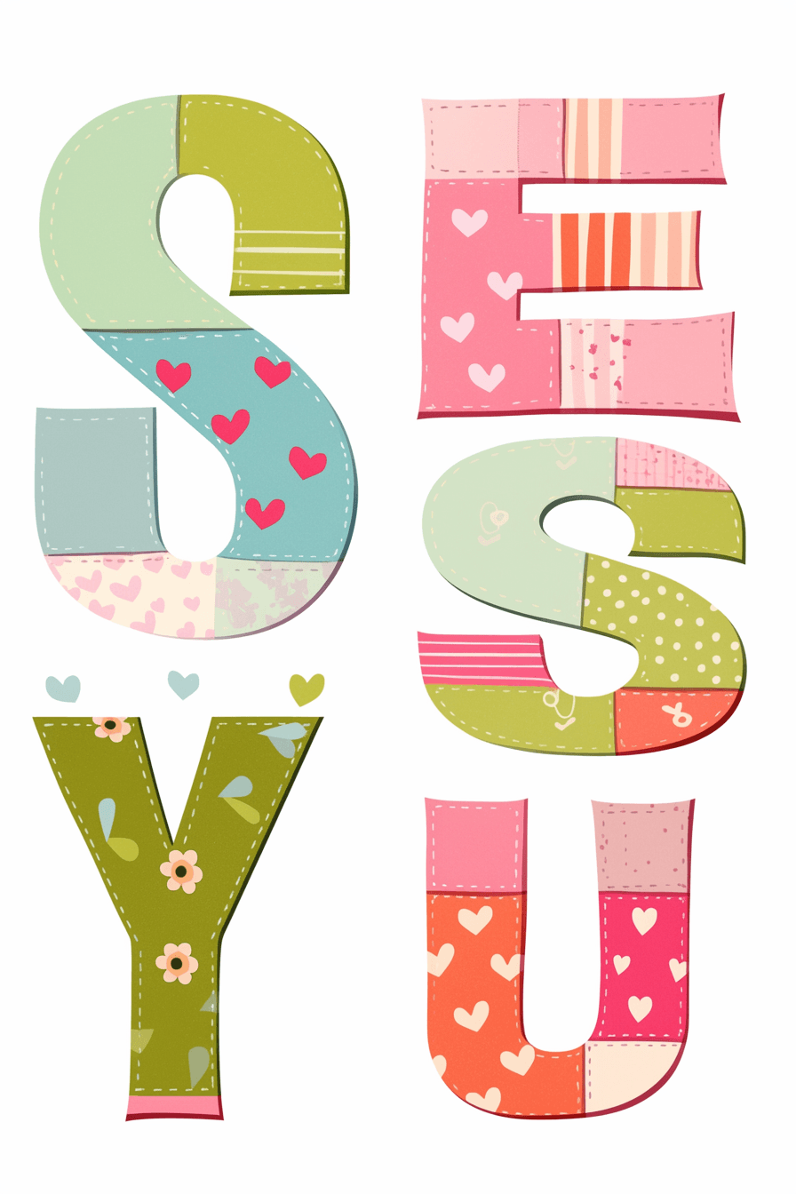 Letter 133 original repeating artwork