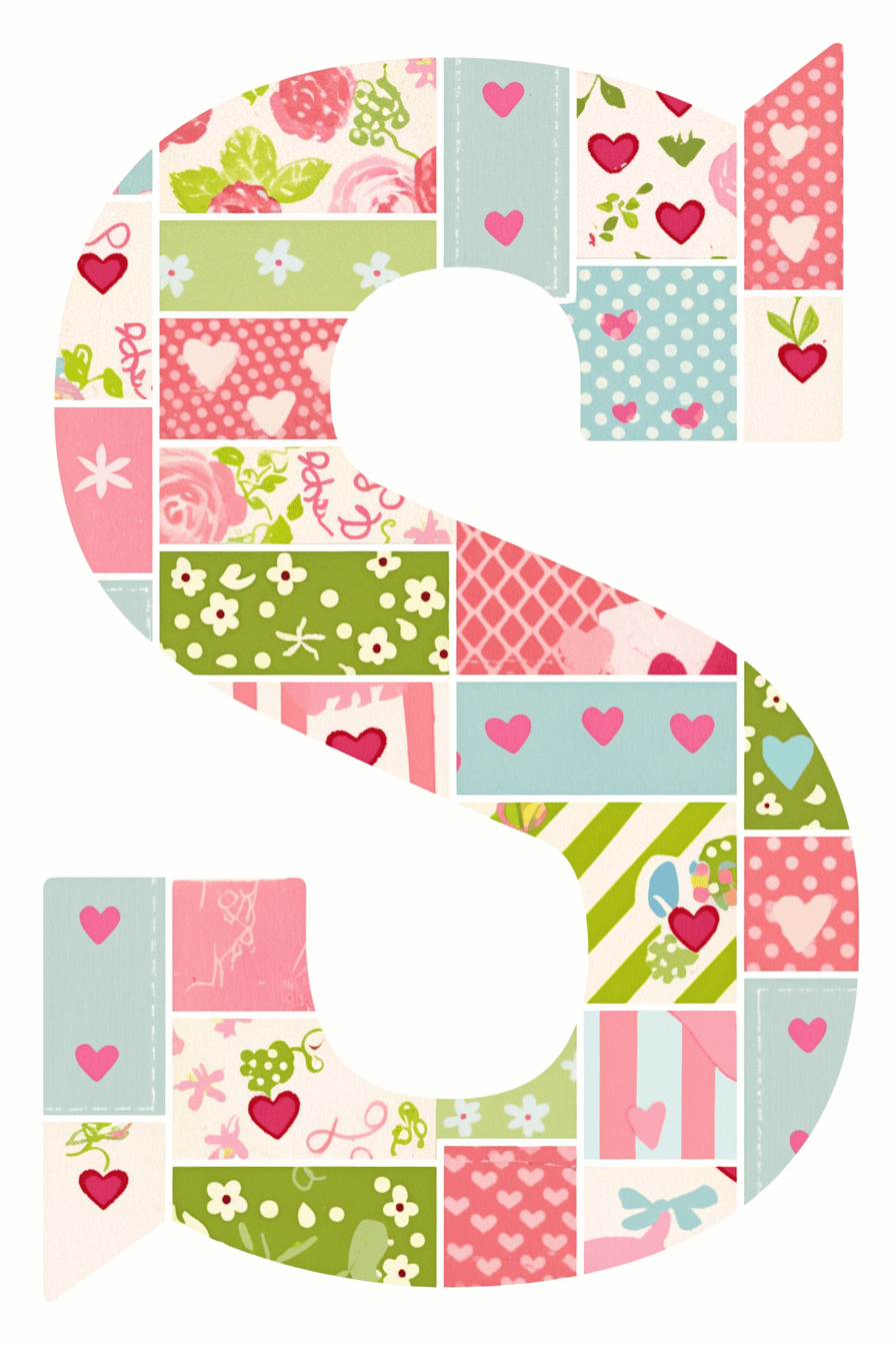 Letter 228 original repeating artwork