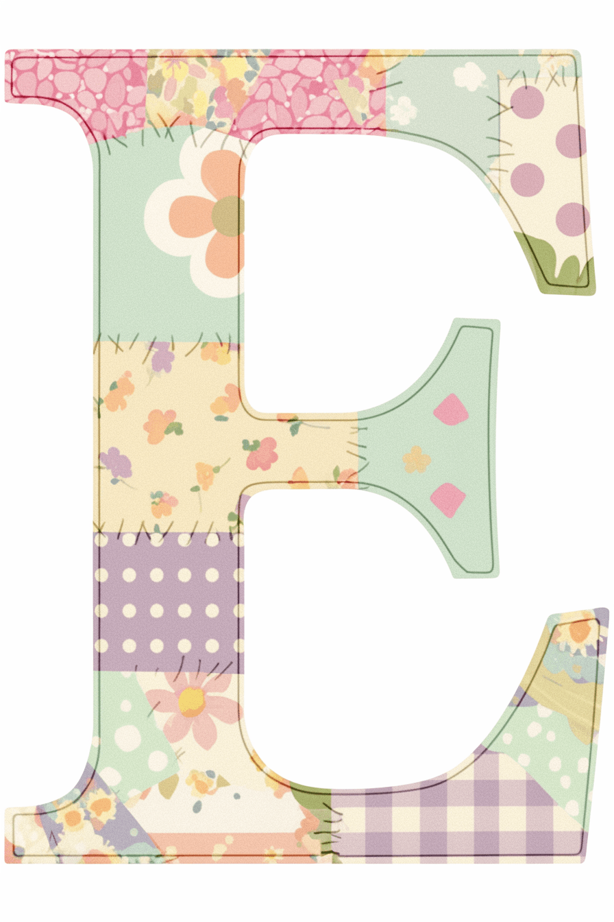 Letter 246 original repeating artwork